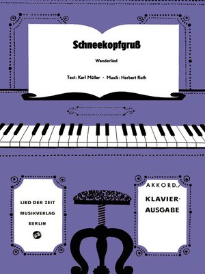 cover image of Schneekopfgruß